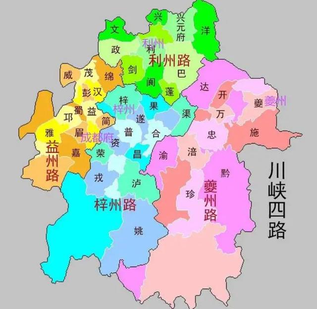 四川名字的由来，四川为什么不叫三川或五川？