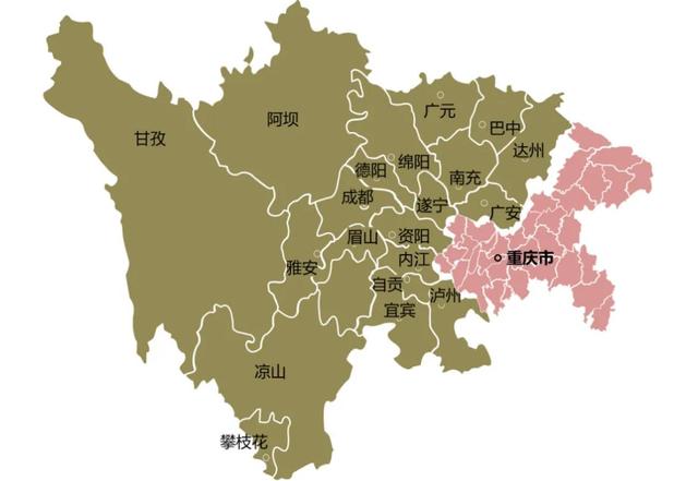 四川名字的由来，四川为什么不叫三川或五川？