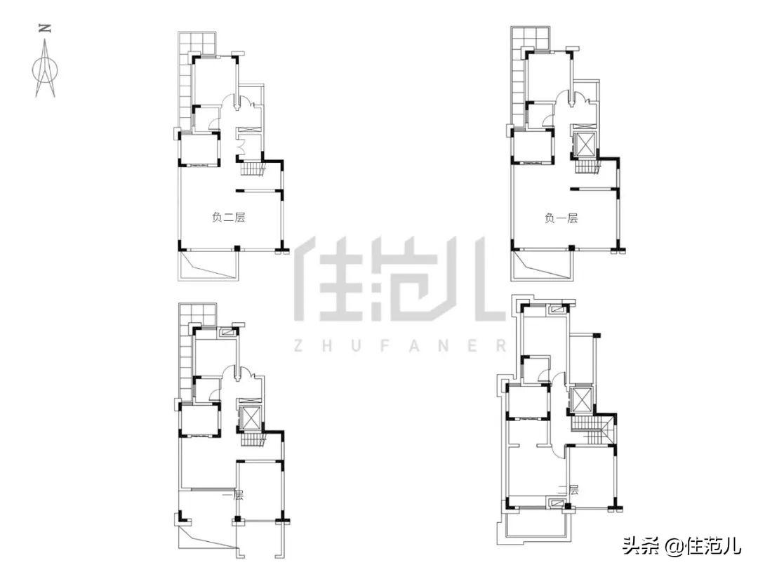 350㎡和公婆各住一半，这才是豪宅的正确使用方式