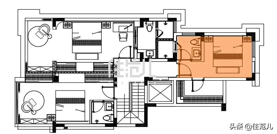 350㎡和公婆各住一半，这才是豪宅的正确使用方式