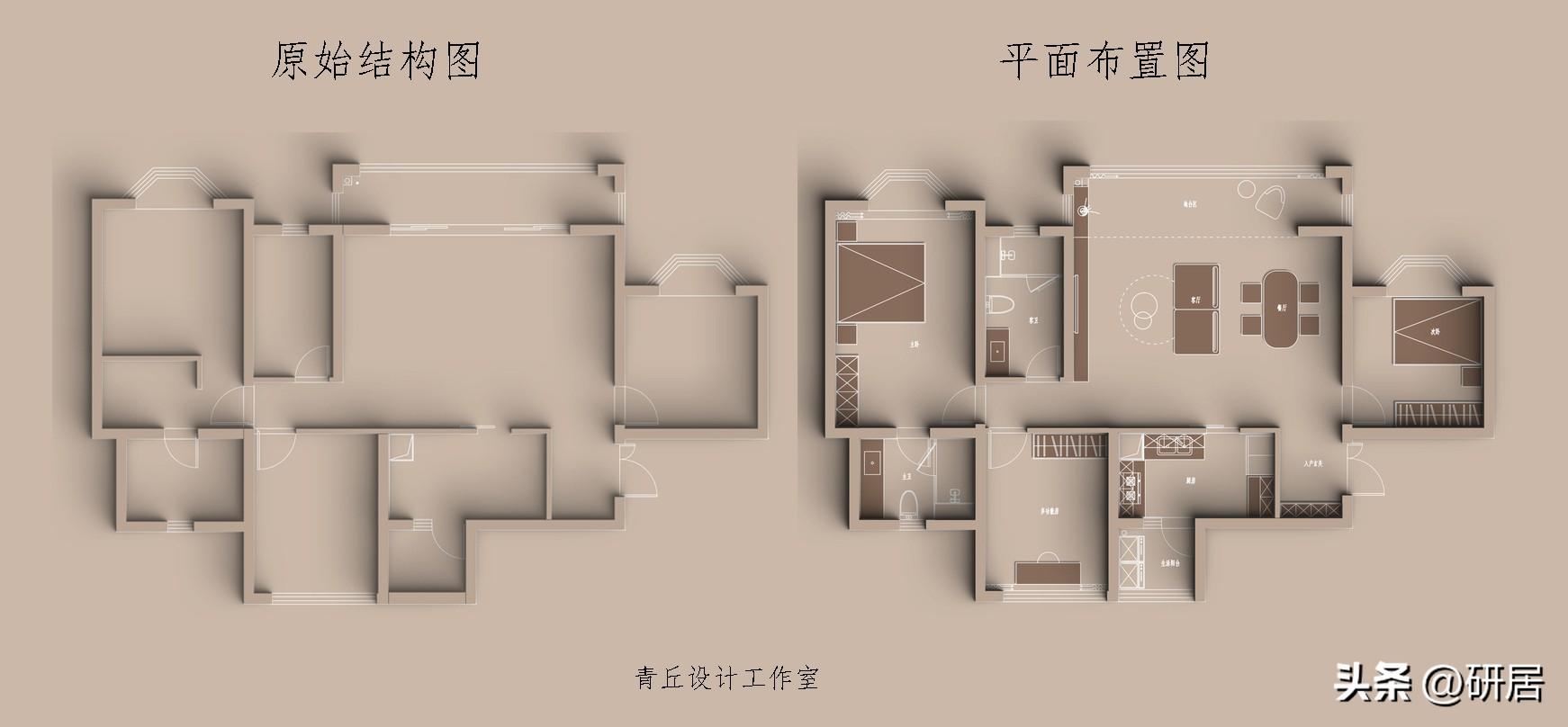 成都夫妻家的柔美场面：120㎡装成奶油风，甜而不腻且治愈，有品