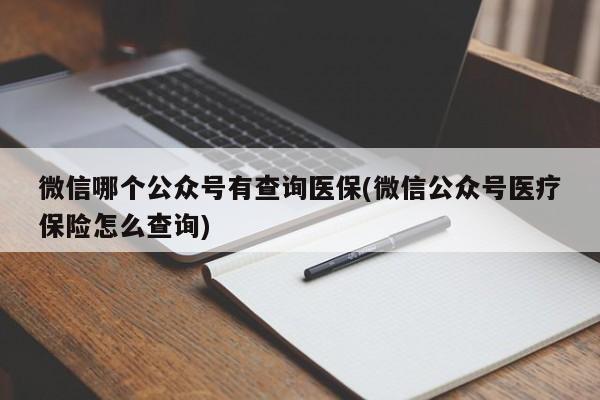 微信哪个公众号有查询医保(微信公众号医疗保险怎么查询)  第1张