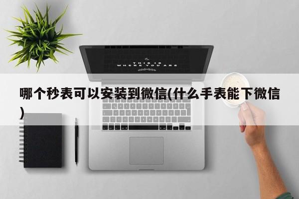 哪个秒表可以安装到微信(什么手表能下微信)  第1张