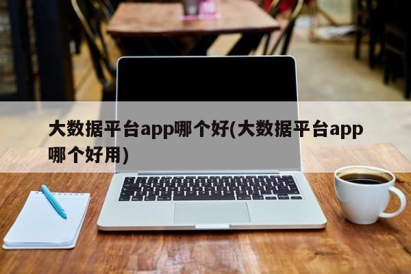 大数据平台app哪个好(大数据平台app哪个好用)  第1张