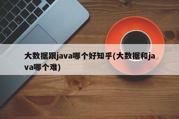 大数据跟java哪个好知乎(大数据和java哪个难)  第1张