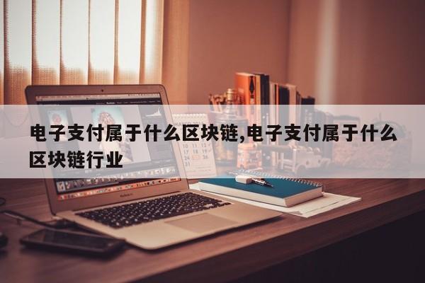 电子支付属于什么区块链,电子支付属于什么区块链行业