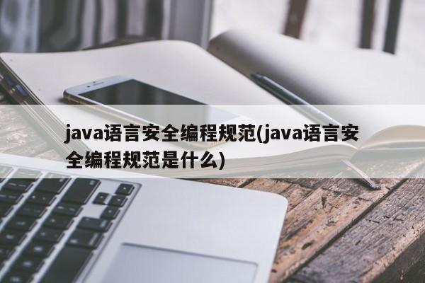 java语言安全编程规范(java语言安全编程规范是什么)  第1张