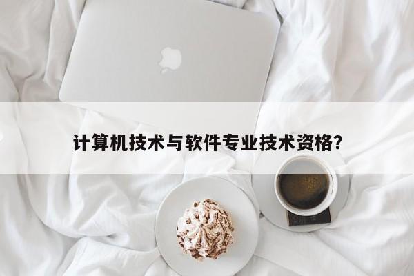 计算机技术与软件专业技术资格？  第1张