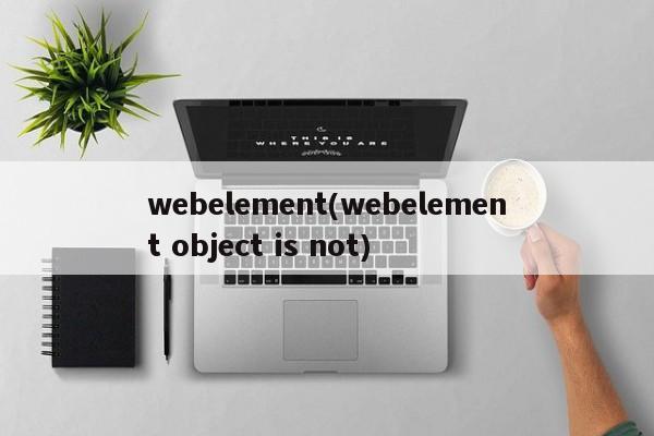 webelement(webelement object is not)  第1张