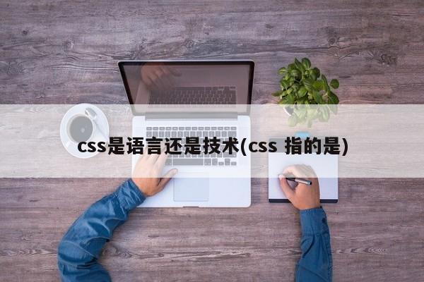 css是语言还是技术(css 指的是)  第1张