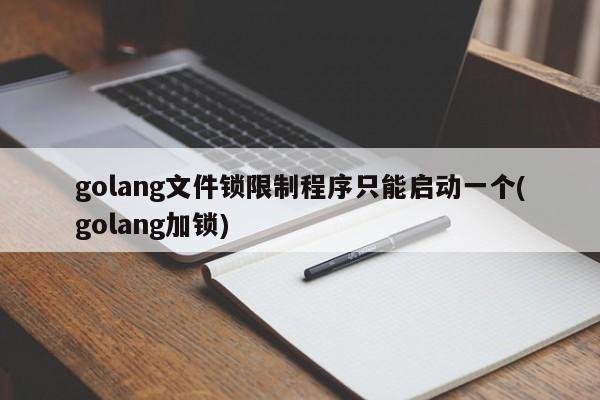 golang文件锁限制程序只能启动一个(golang加锁)  第1张