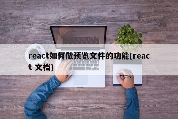 react如何做预览文件的功能(react 文档)  第1张