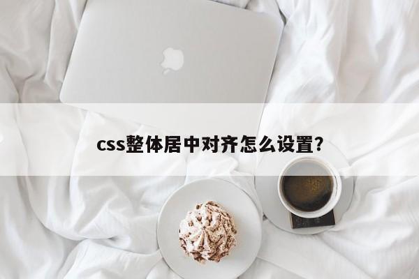 css整体居中对齐怎么设置？  第1张