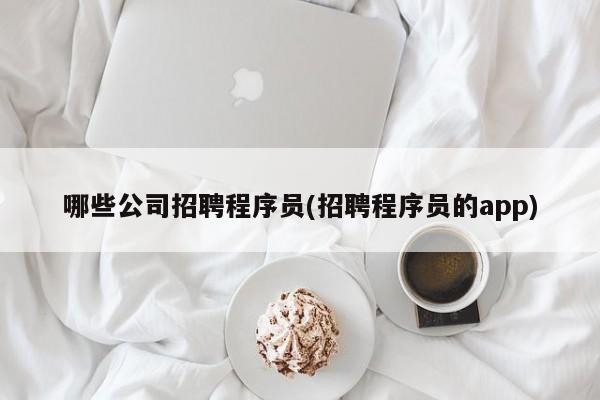 哪些公司招聘程序员(招聘程序员的app)  第1张