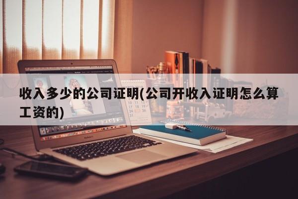 收入多少的公司证明(公司开收入证明怎么算工资的)