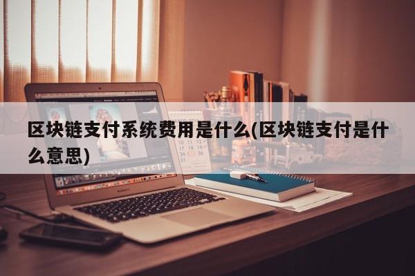 区块链支付系统费用是什么(区块链支付是什么意思)